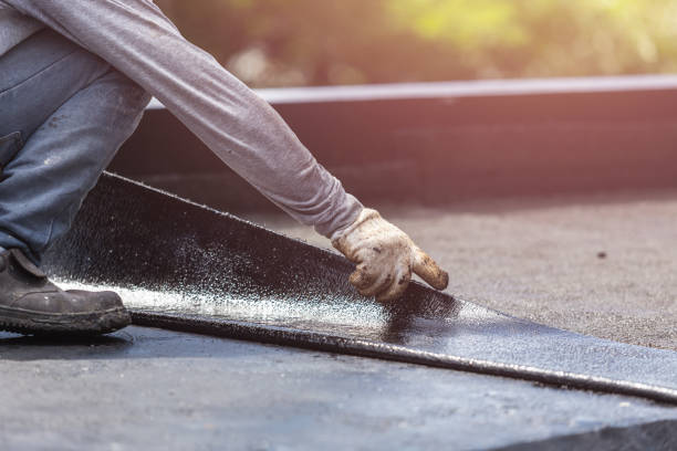 Professional Emergency Waterproofing technician working in Middleton, WI